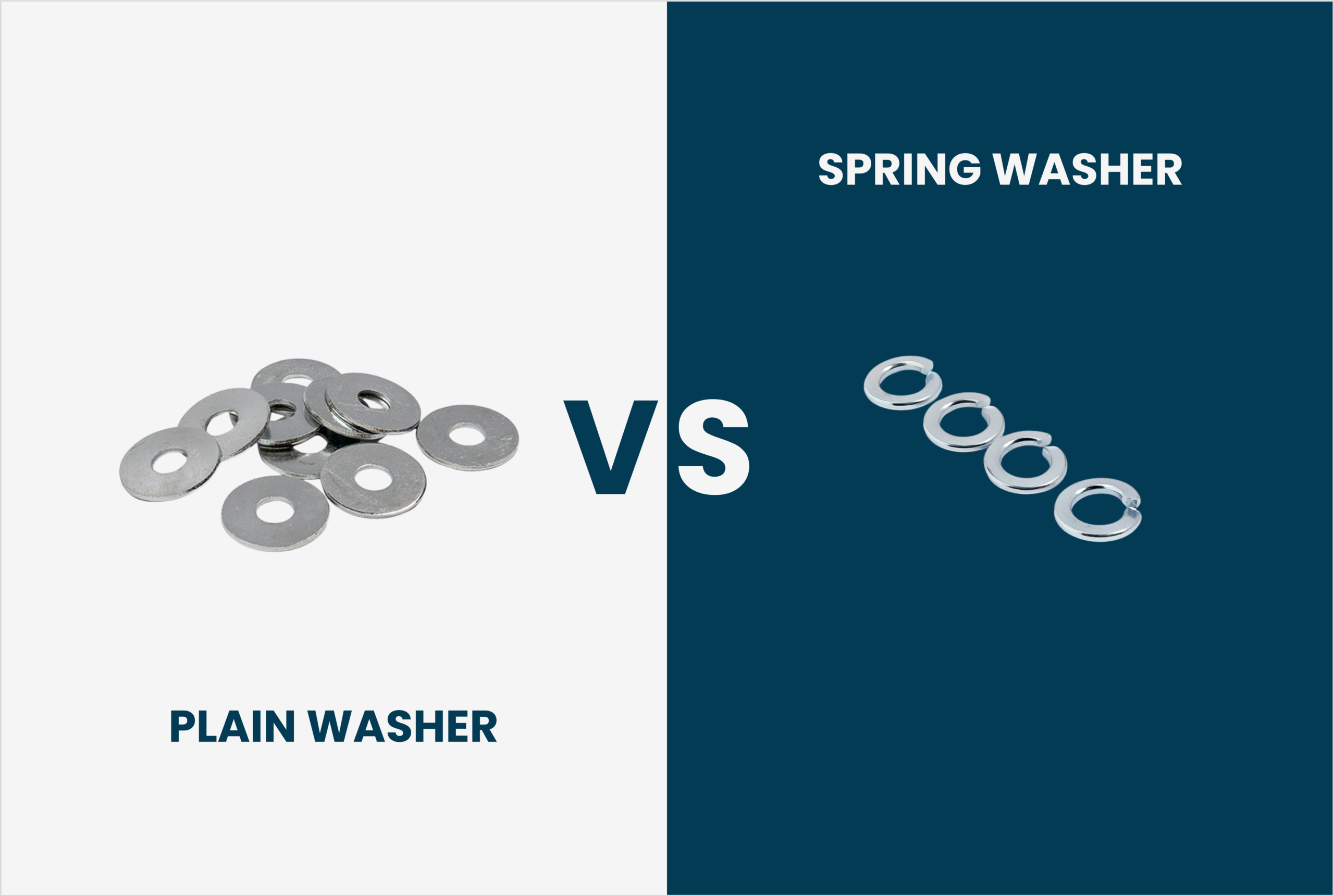 Plain Vs Spring Washers