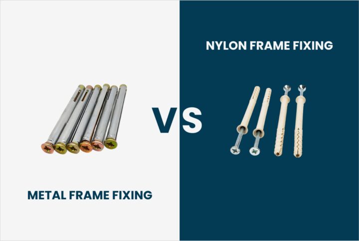metal vs nylon frame fixings