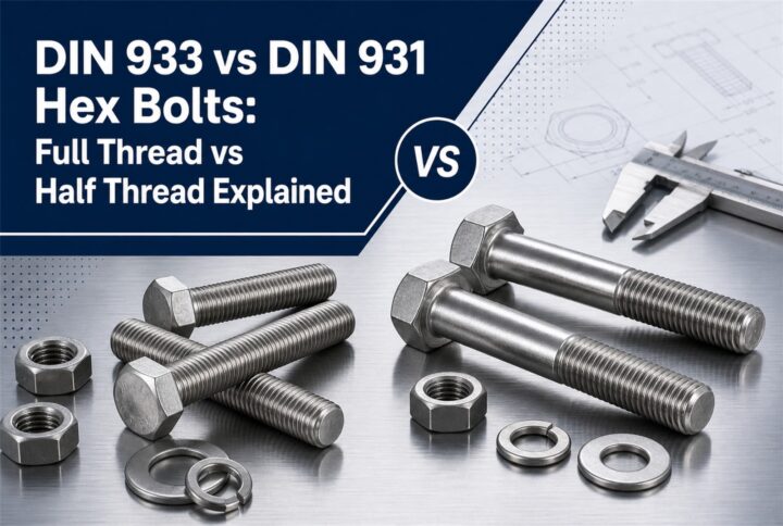 DIN 933 vs DIN 931 Hex Bolts