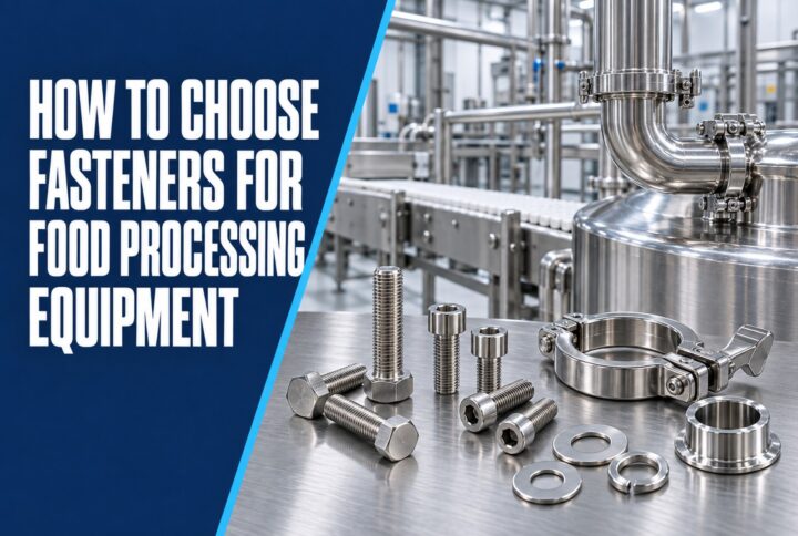 Fasteners for Food Processing Equipment