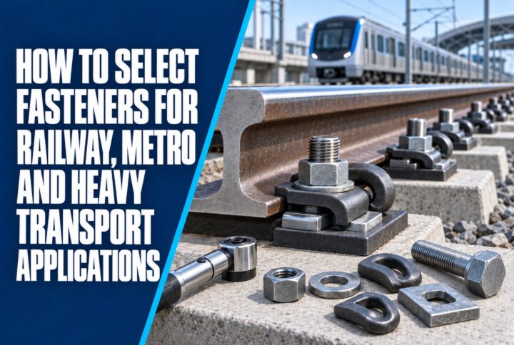 Fasteners for Railway and Metro Applications
